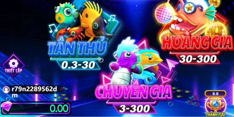 Thông tin sinh vật cập nhật trong tựa game đổi thưởng
